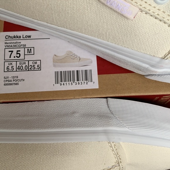 VANS CHUKKA LOW MARSHMALLOW WMNS - Picture 12 of 13